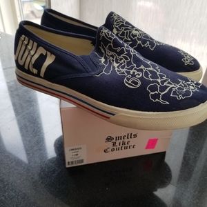Juicy Couture "Karah" Navy Size 9.5 Shoe Sneakers